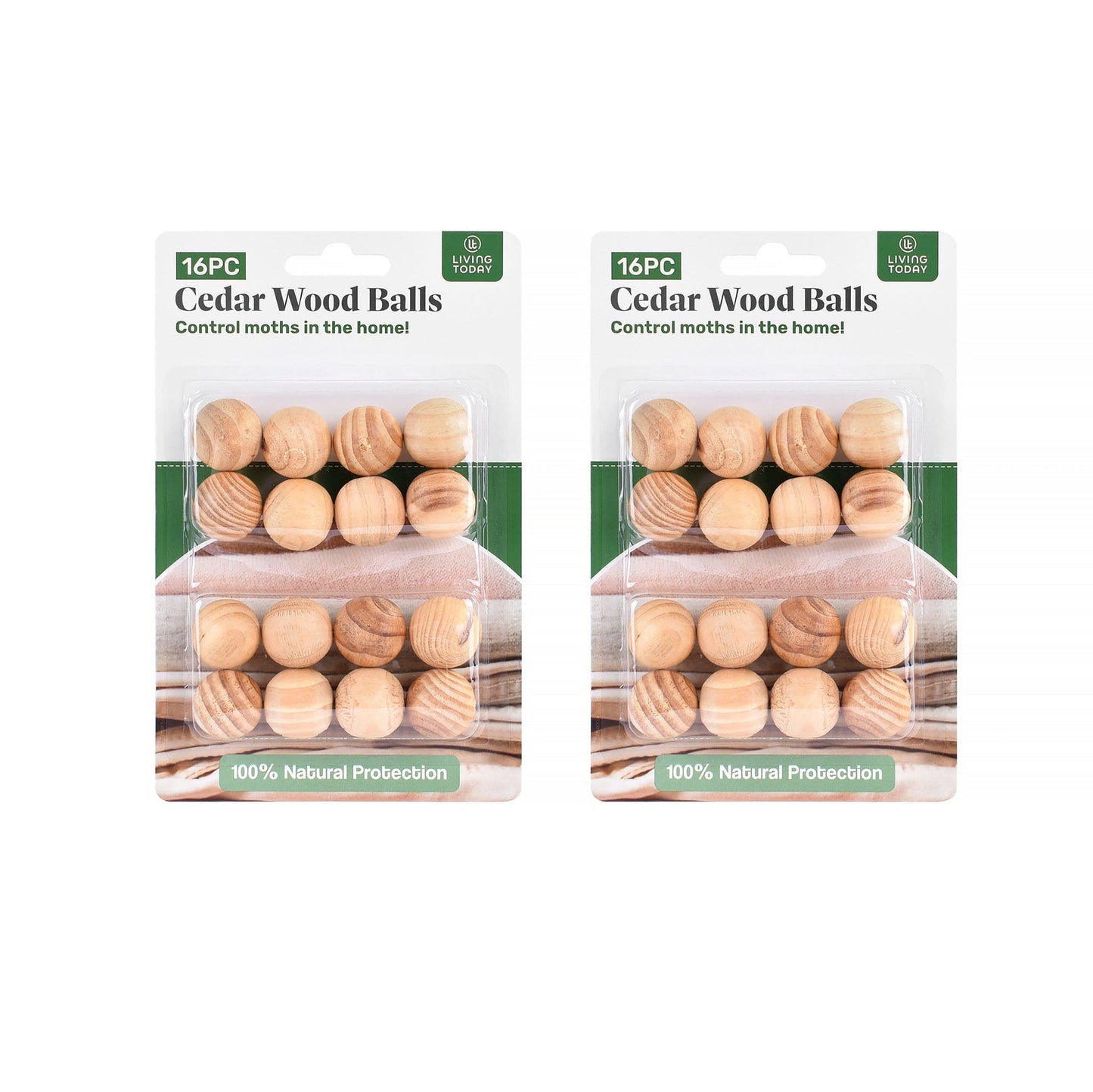 Living Today moth repellent 32PCS  Living Toda Cedar Wood Balls