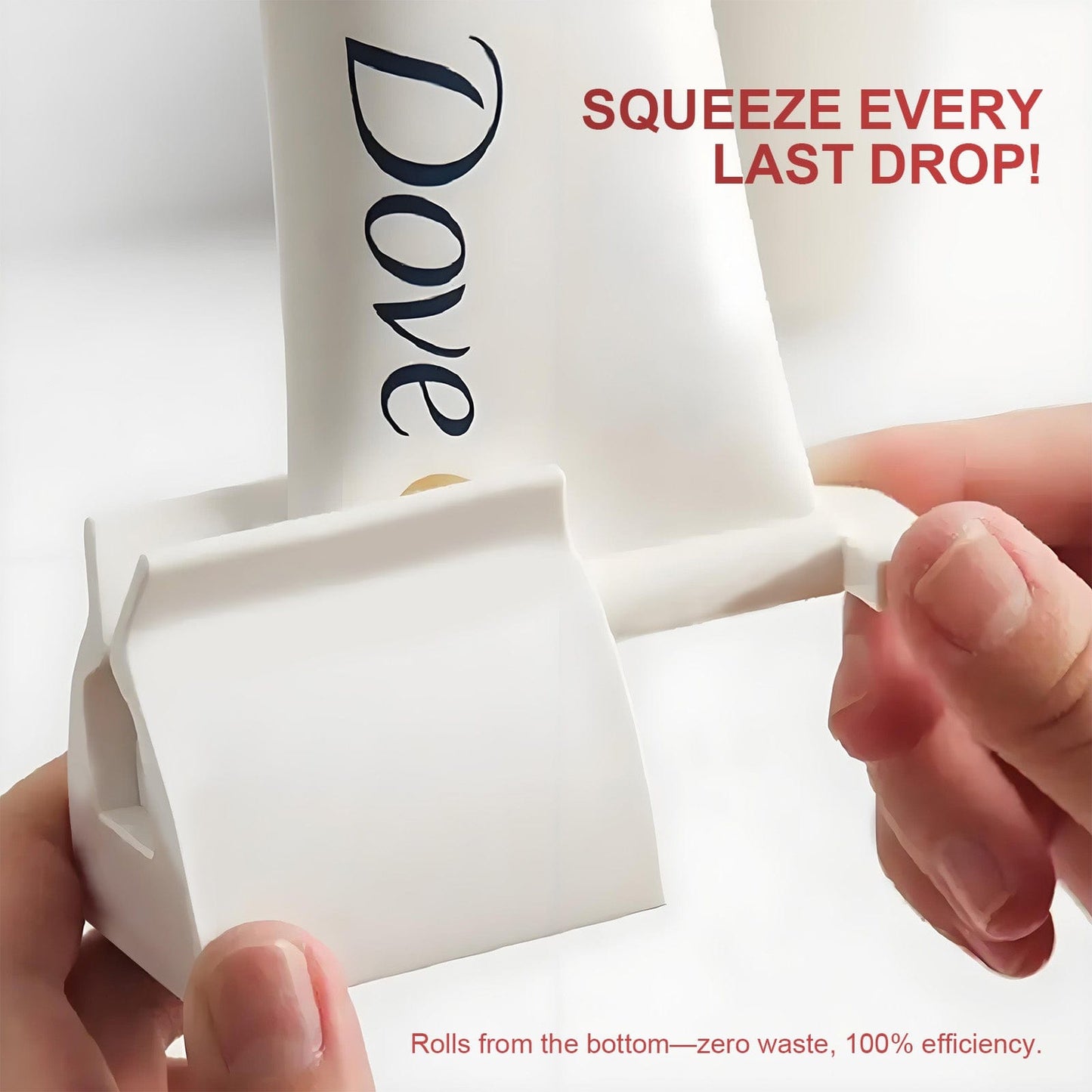 Living Today Toothpaste Dispenser 2Pcs Toothpaste Rolling Dispensers Squeezer