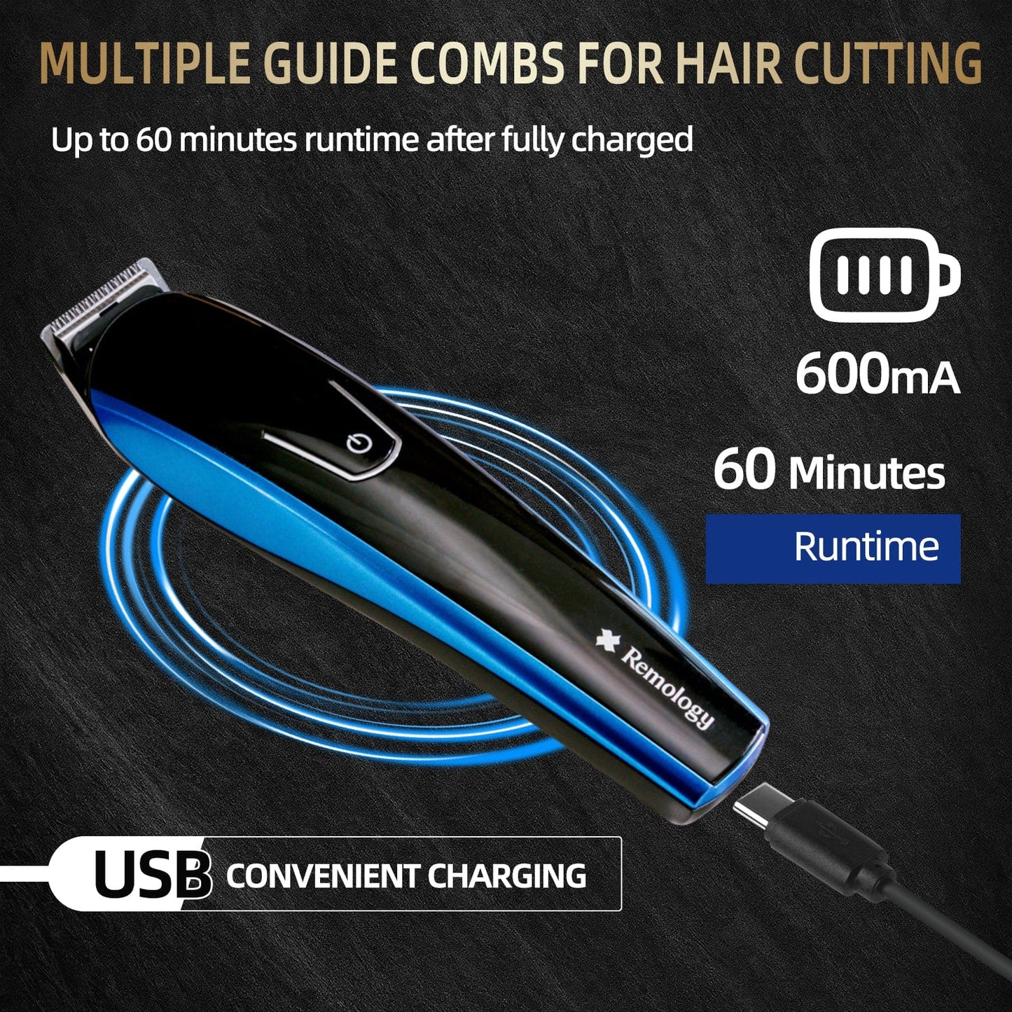 Remology personal care 5 IN 1 Rechargeable Grooming Kit