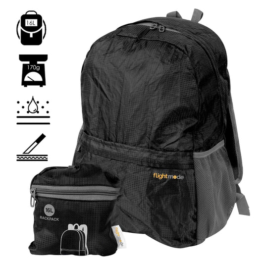Flightmode 16L Travel Foldable Lightweight Backpack/Daypack