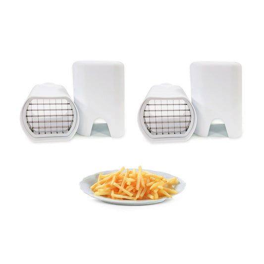 Living Today Homewares 2 Pack Potato Chip Slicer, Fantastic Fries, Quickly Cut Your Own Chips