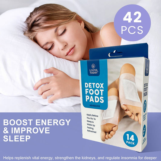 Living Today Homewares 42 Pcs The Cleansing Detox Foot Pads Patches