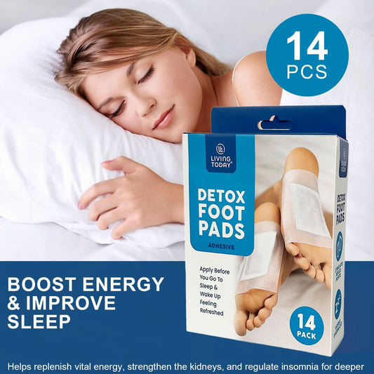 Living Today Homewares 14 Pcs Detox Foot Pads - The Cleansing Detox Foot Pads