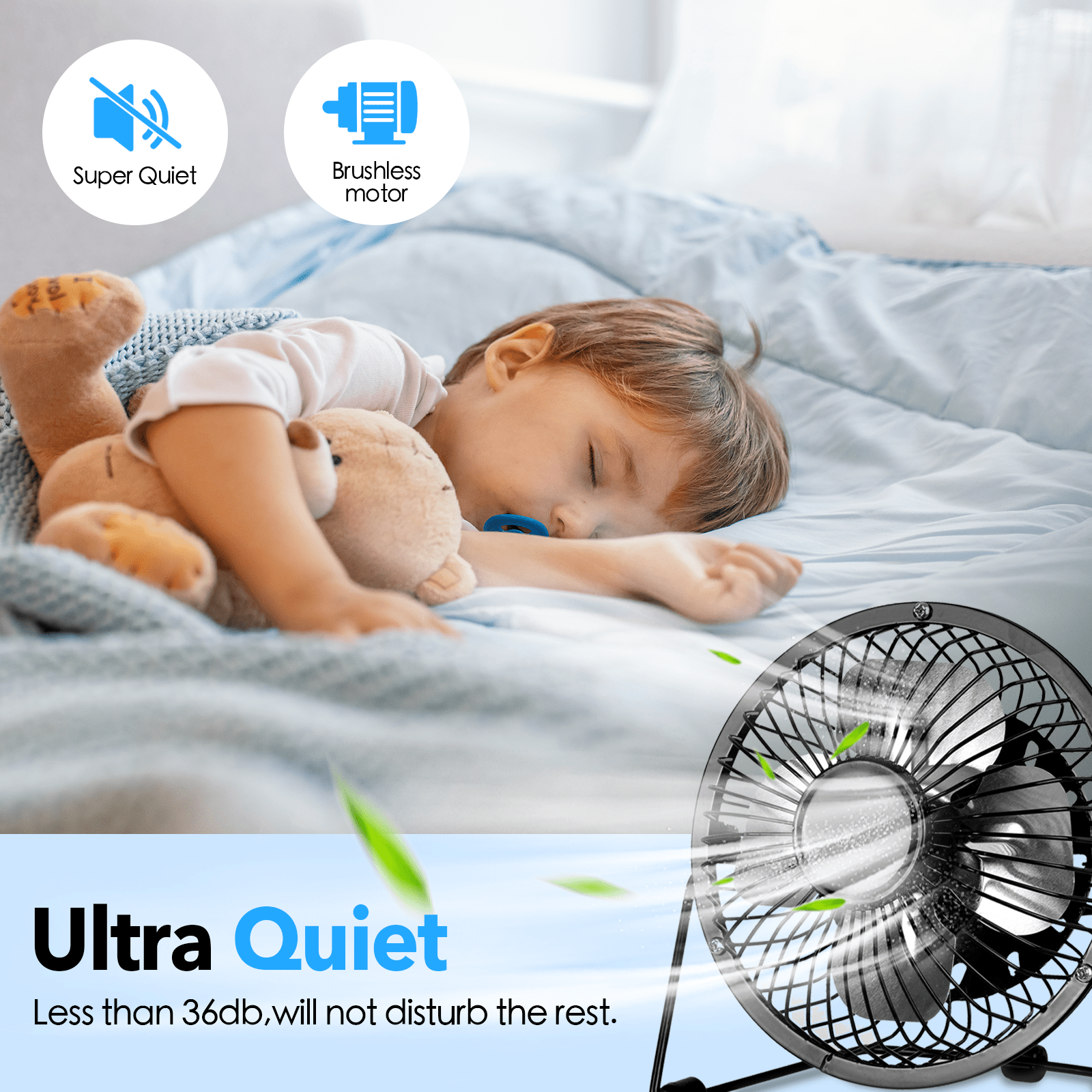 mini desk fan