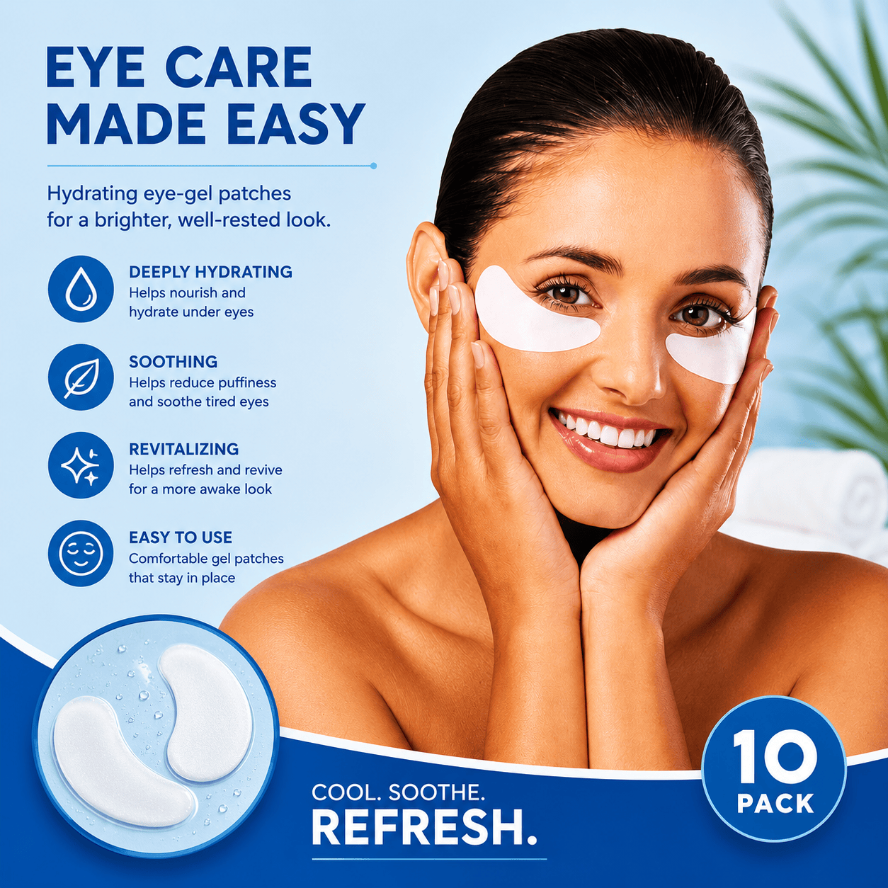 Living Today Under Eye Gel Patch 30 Pairs