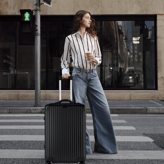 Flightmode Luggage & Bags Large Flightmode Travel Suitcase Medium - Black