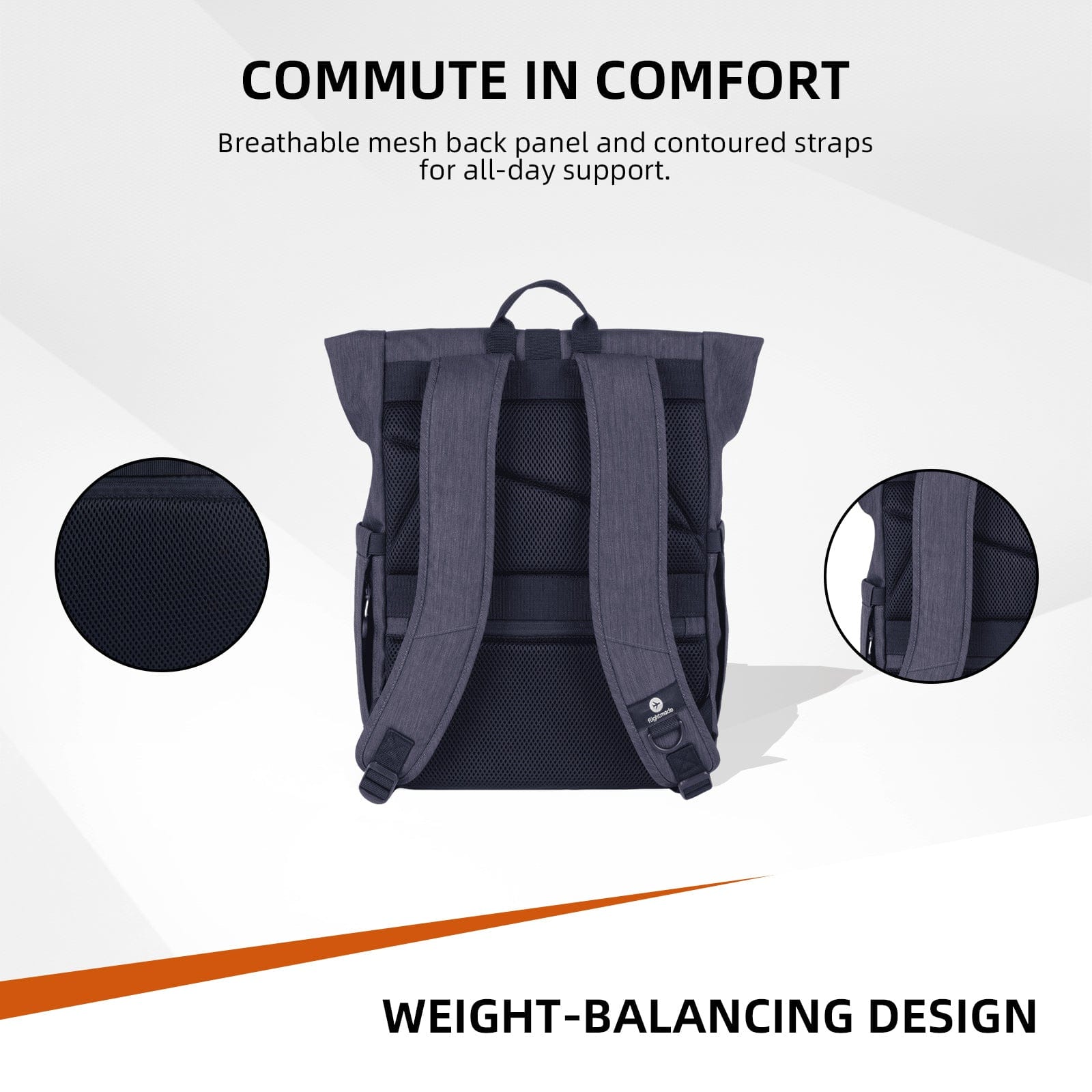 Flightmode Bags and Luggage Flightmode Day Tripper Backpack - Charcoal