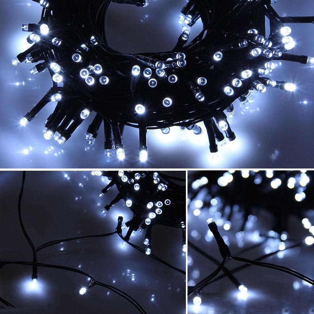 Living Today Inflatable Party Decorations 1000 Low Voltage LED Fairy Lights 8 Function Memory Hold Christmas Decoration Cool White