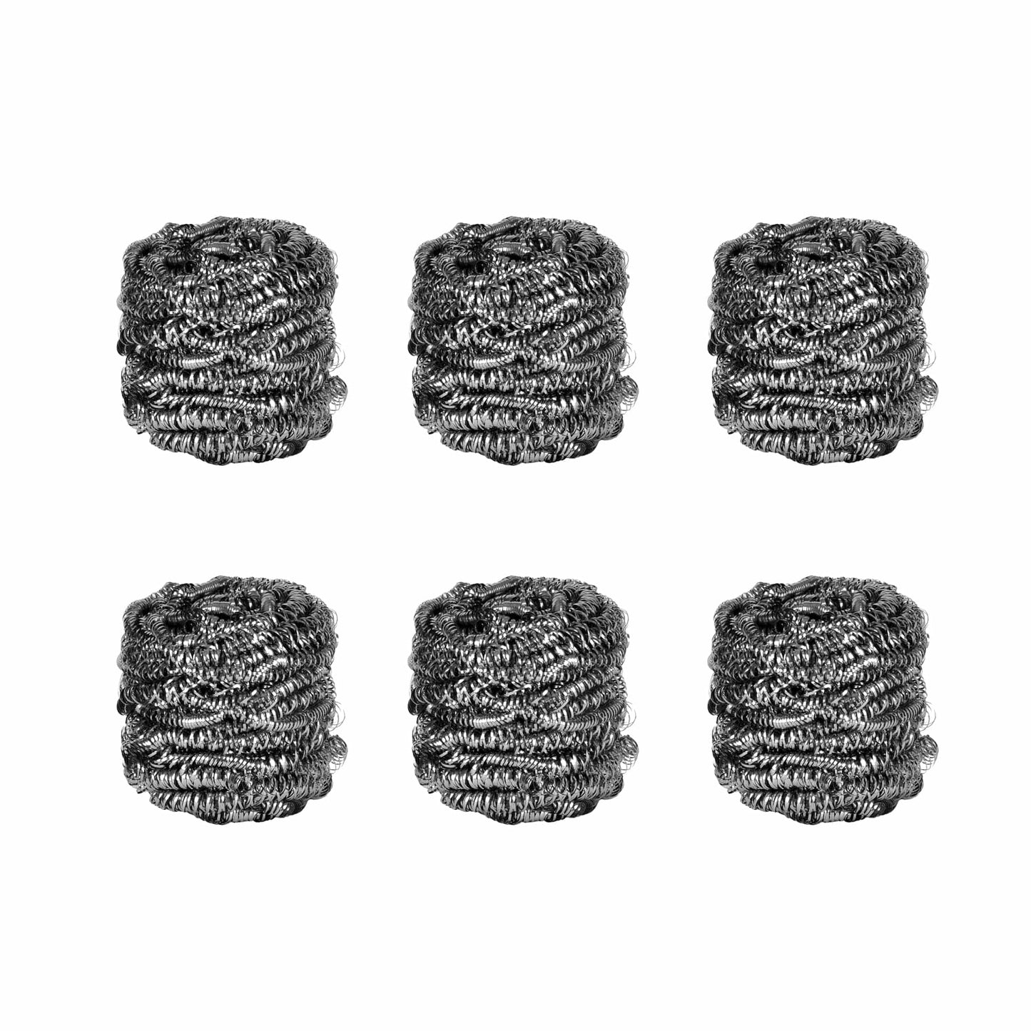 Spiffy STAINLESS STEEL SCOURERS 6 PACK