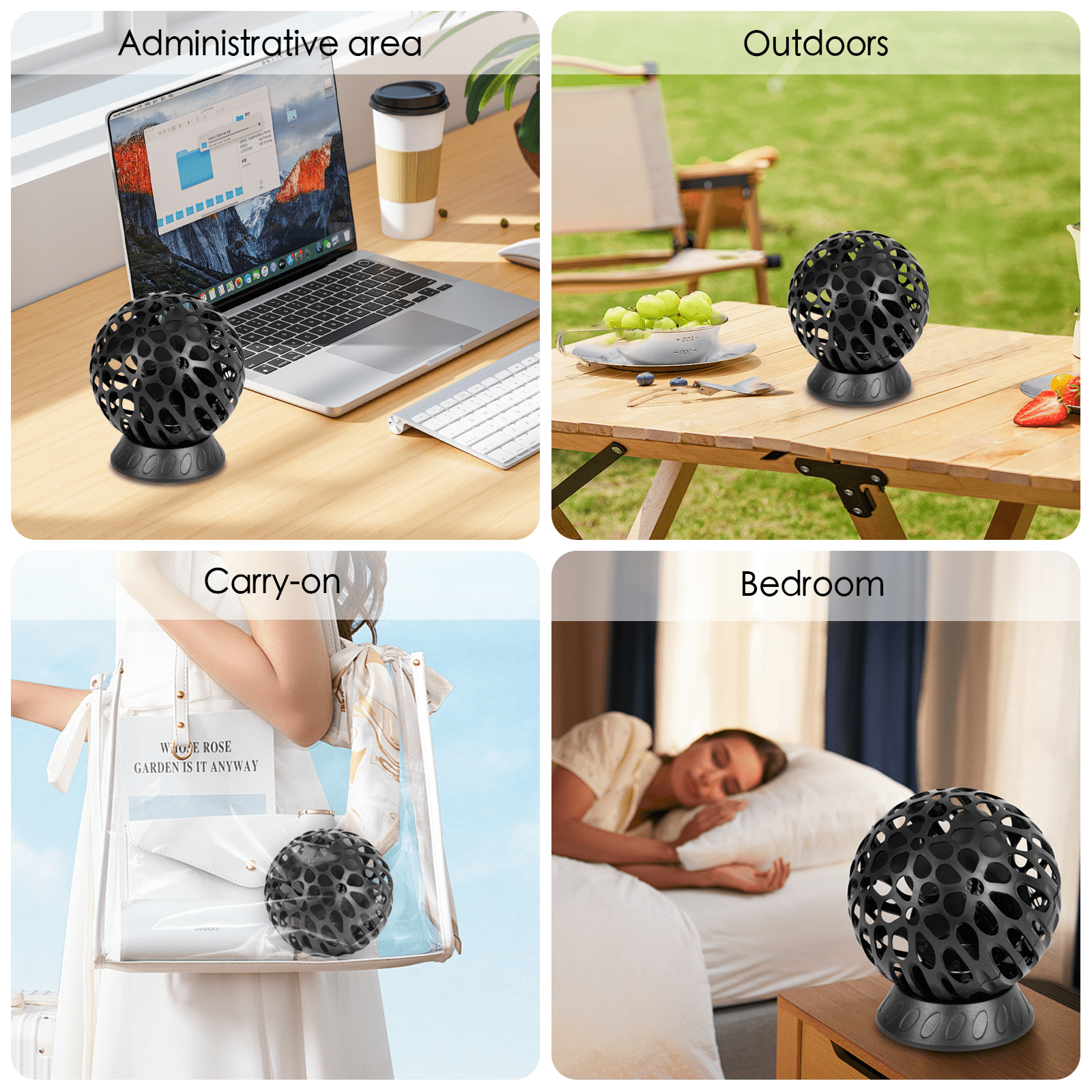 Living Today Fans Battery Powered Mini Desktop Fan