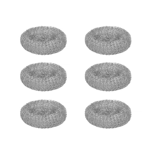 Spiffy Kitchen 6 Pack Household Cleaning Stainless Steel Jumbo Scourers