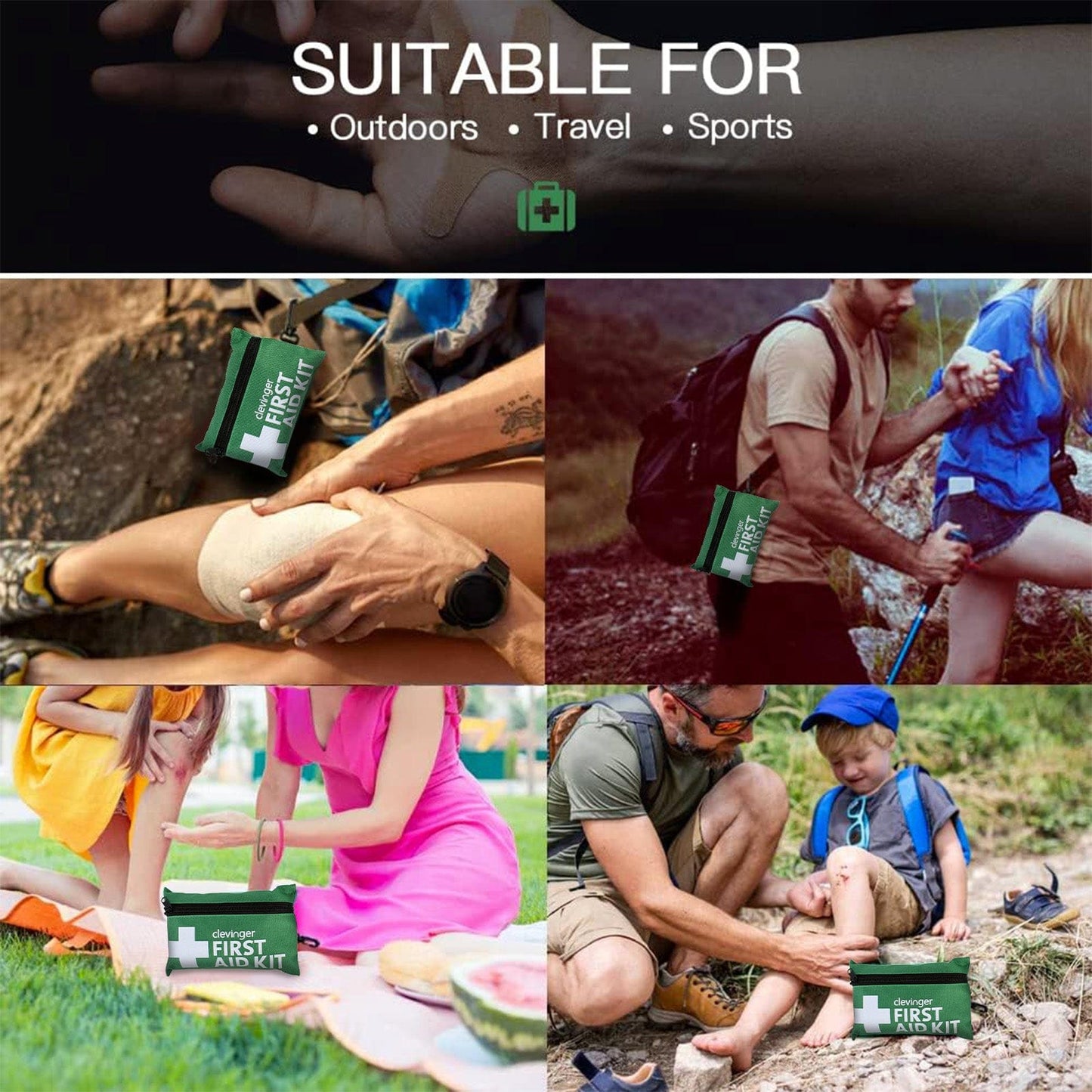 Living Today Homewares 92 Pcs Emergency First Aid Kit Surgical Supplies ARTG Registered Australia