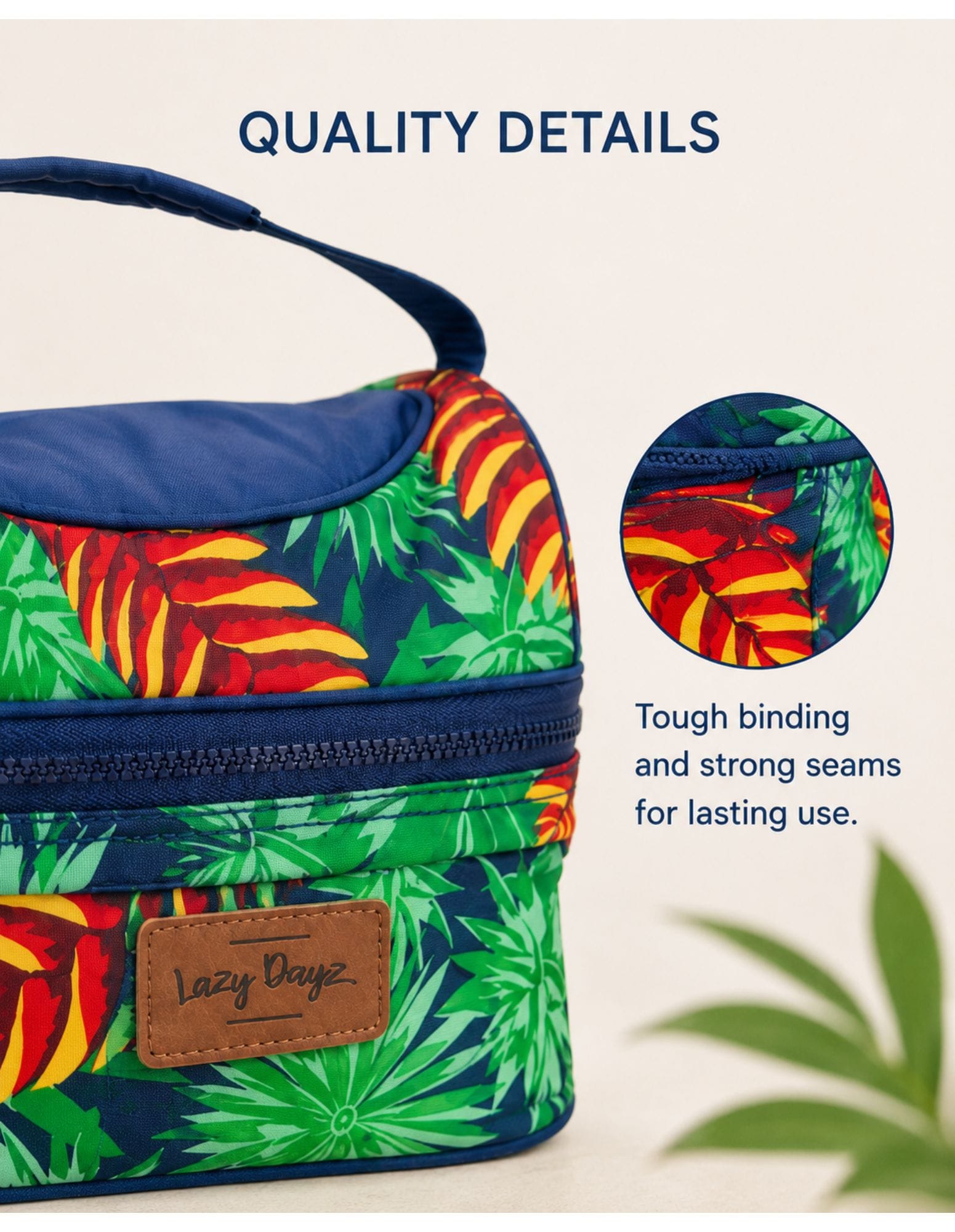Lazy Dayz Picnic Lazy Dayz Insulated Deluxe Lunch Cooler - Mossman