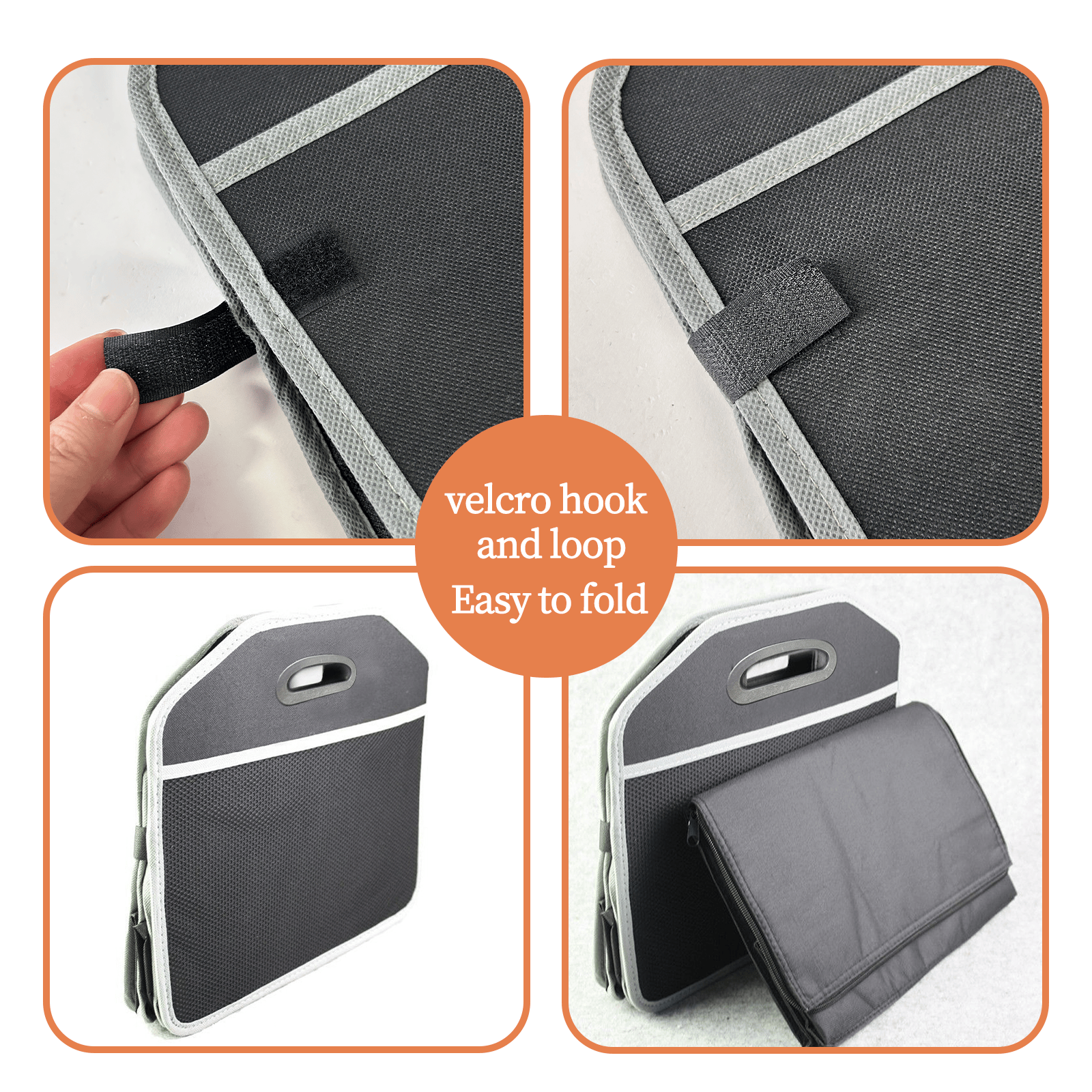 Living Today Gifts and Novelties Collapsible Car Trunk Organiser with Cooler Bag