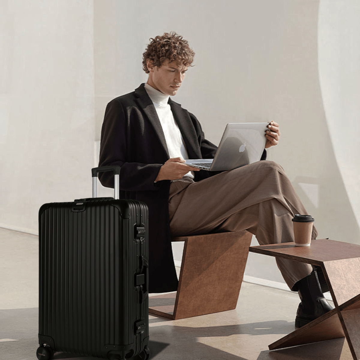 Flightmode Luggage & Bags Flightmode Travel Suitcase Large-Black