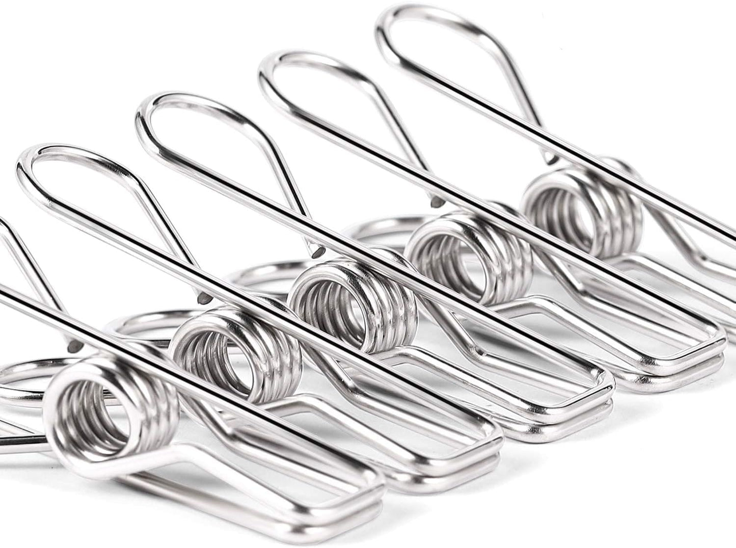 Clevinger laundry 100 Pcs Stainless Steel Pegs