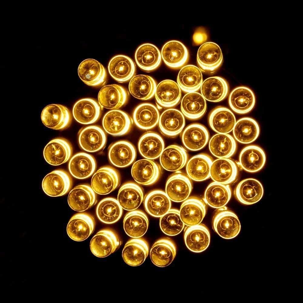 Living Today Inflatable Party Decorations 500 Low Voltage LED Fairy Lights 8 Function Memory Hold Multicolor Christmas Decoration Warm White