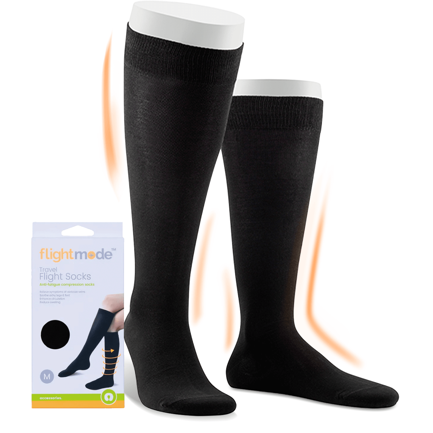 Flightmode Travel Anti-Fatigue Flight Compression Socks-M