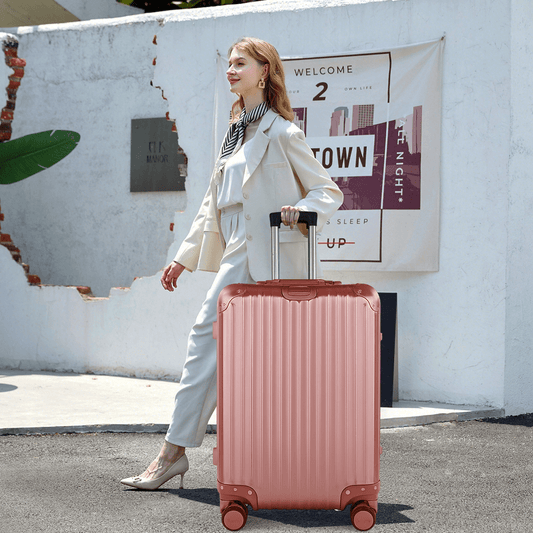 Flightmode Luggage & Bags Flightmode Travel Suitcase Large-Rose Gold