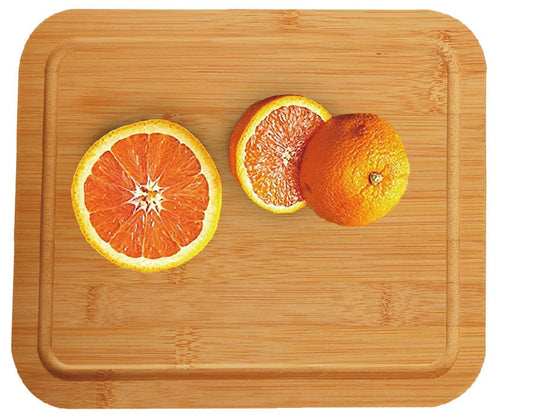 Living Today Bamboo Rectangle Steak Board with Cover