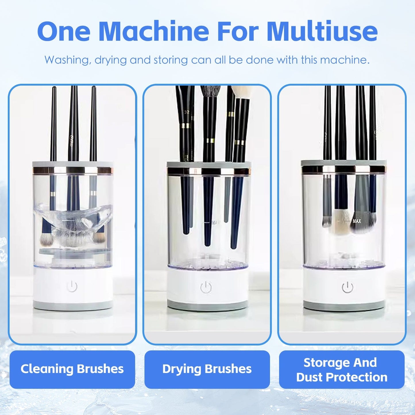 Remology Health & Beauty Makeup Brush Cleaning And Drying All-in-one Machine