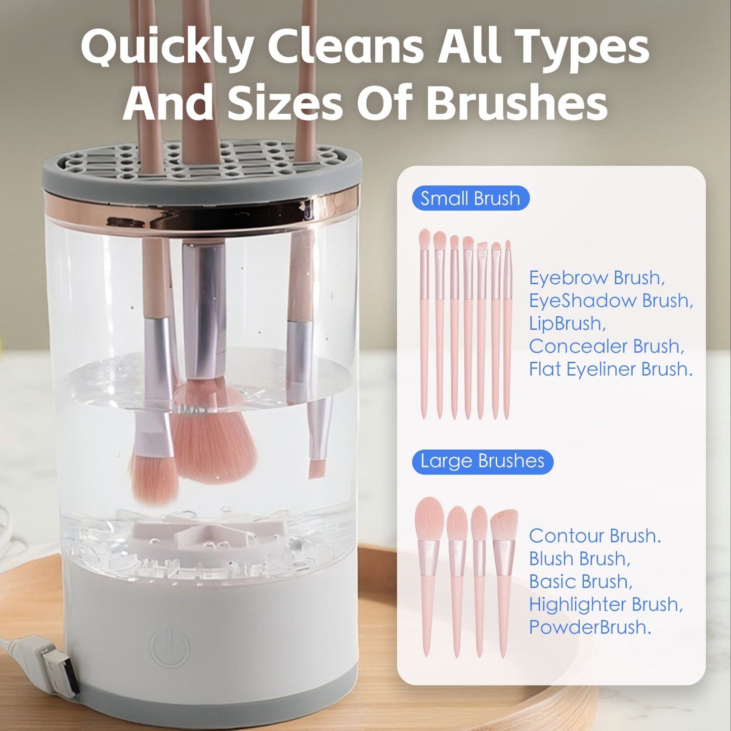 Remology Health & Beauty Makeup Brush Cleaning And Drying All-in-one Machine