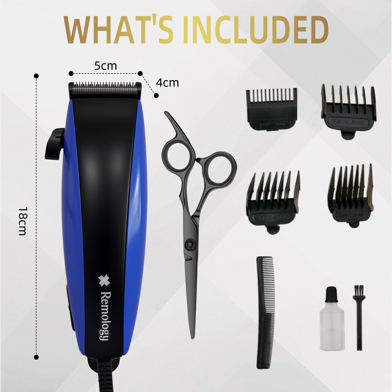 Remology personal care Pro Style 10Pcs Hair Cutting Kit
