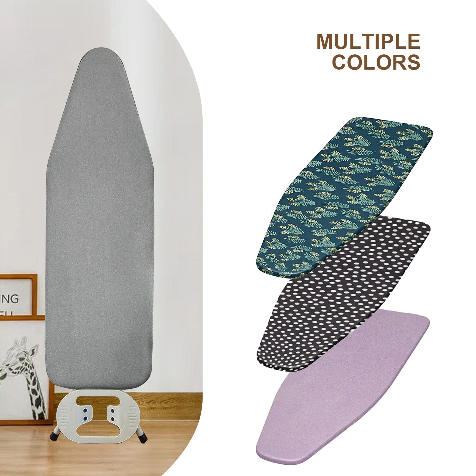 Clevinger Ironing Boards Ironing Board Cover Heat Resistant - Metallic Pink