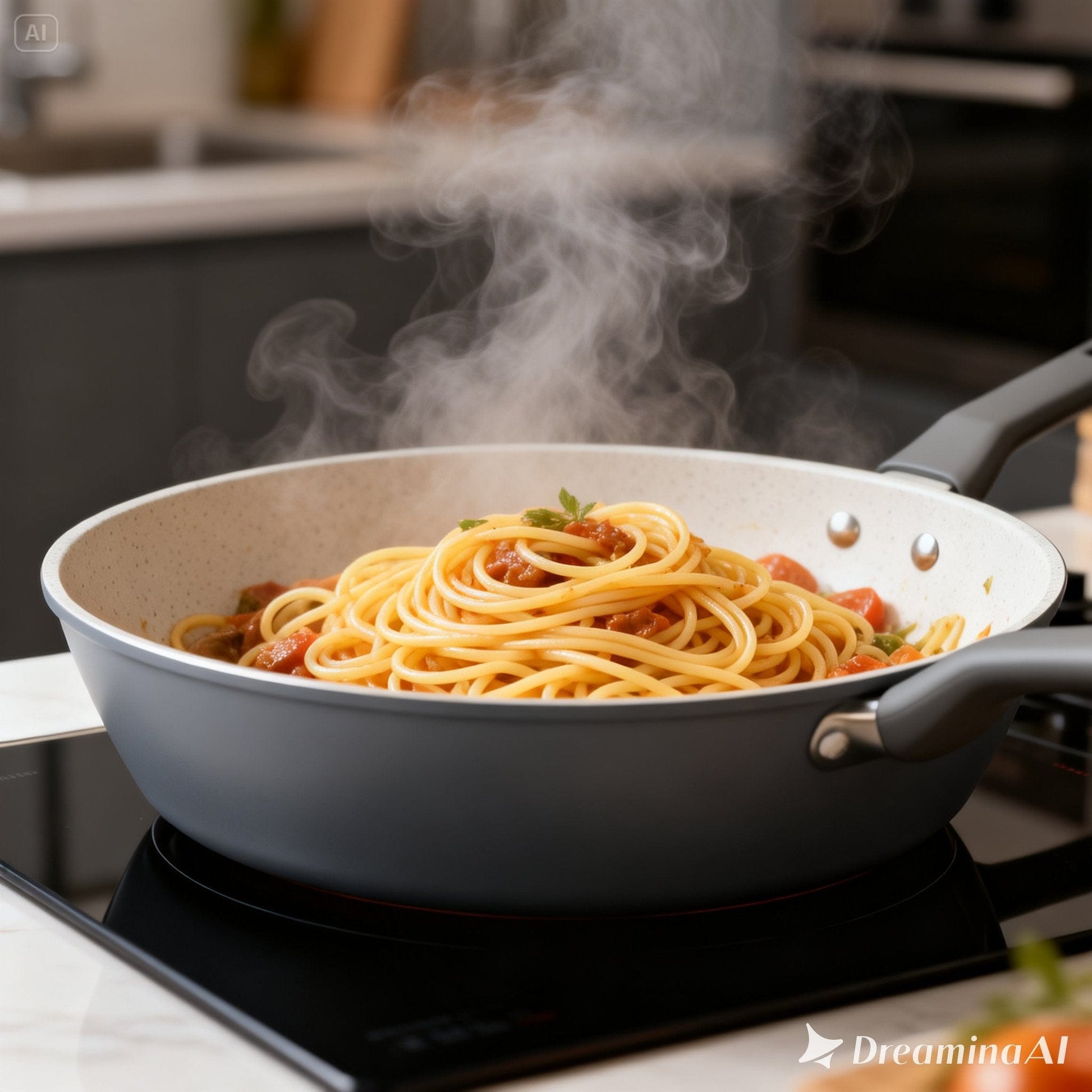 Living Today CLEVINGER 28CM NON-STICK SAUTE PAN WITH LID