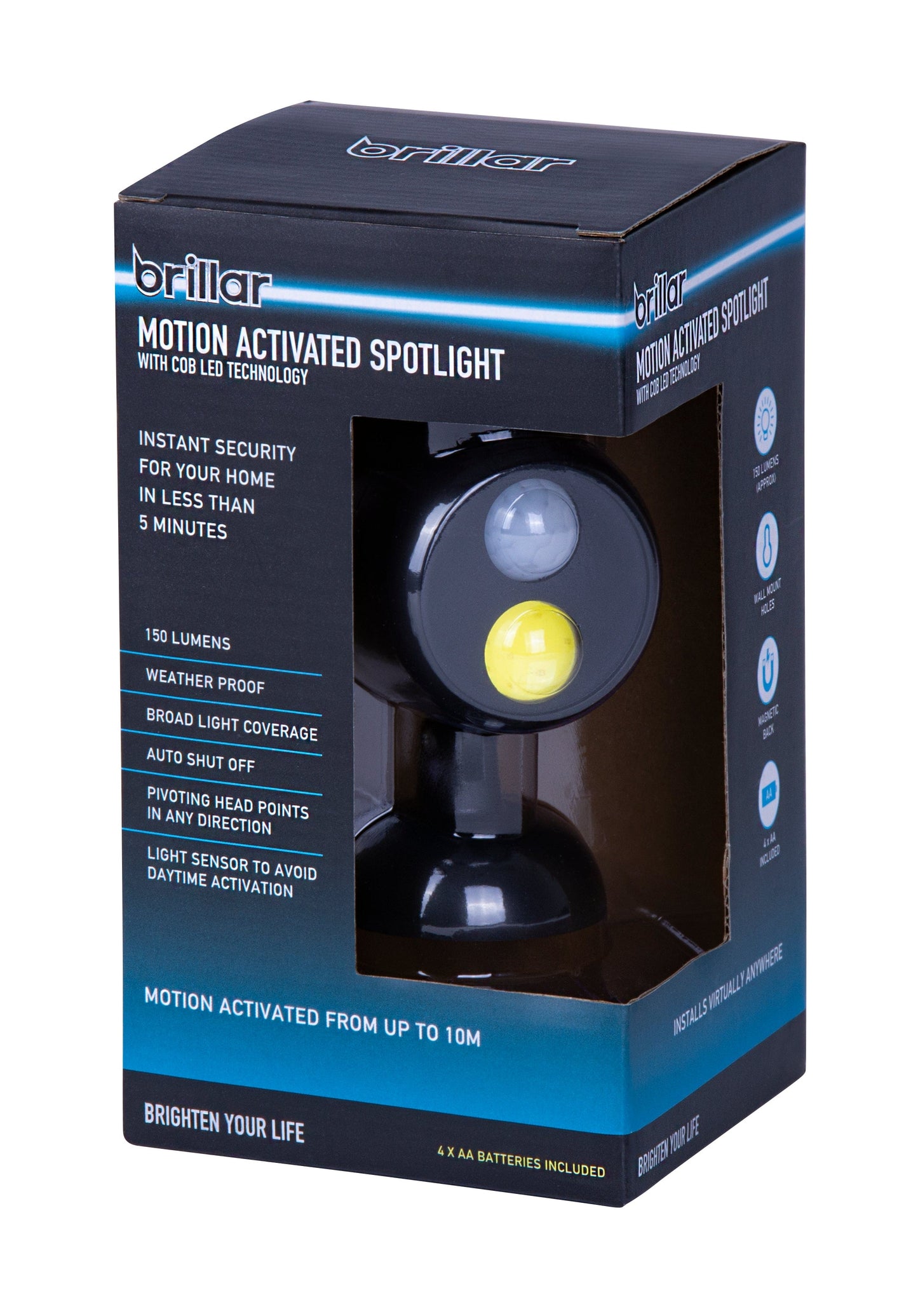 Brillar Brillar Motion Activated Spotlight