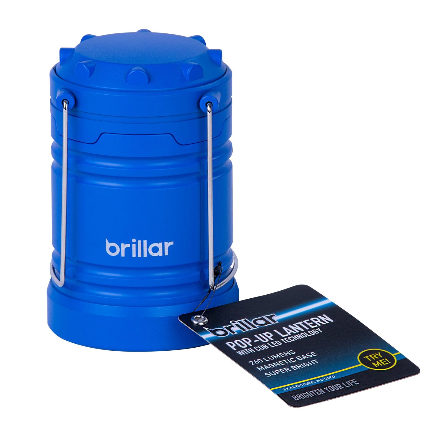 Brillar Camping Lights & Lanterns Brillar Pop-up Lantern - Blue