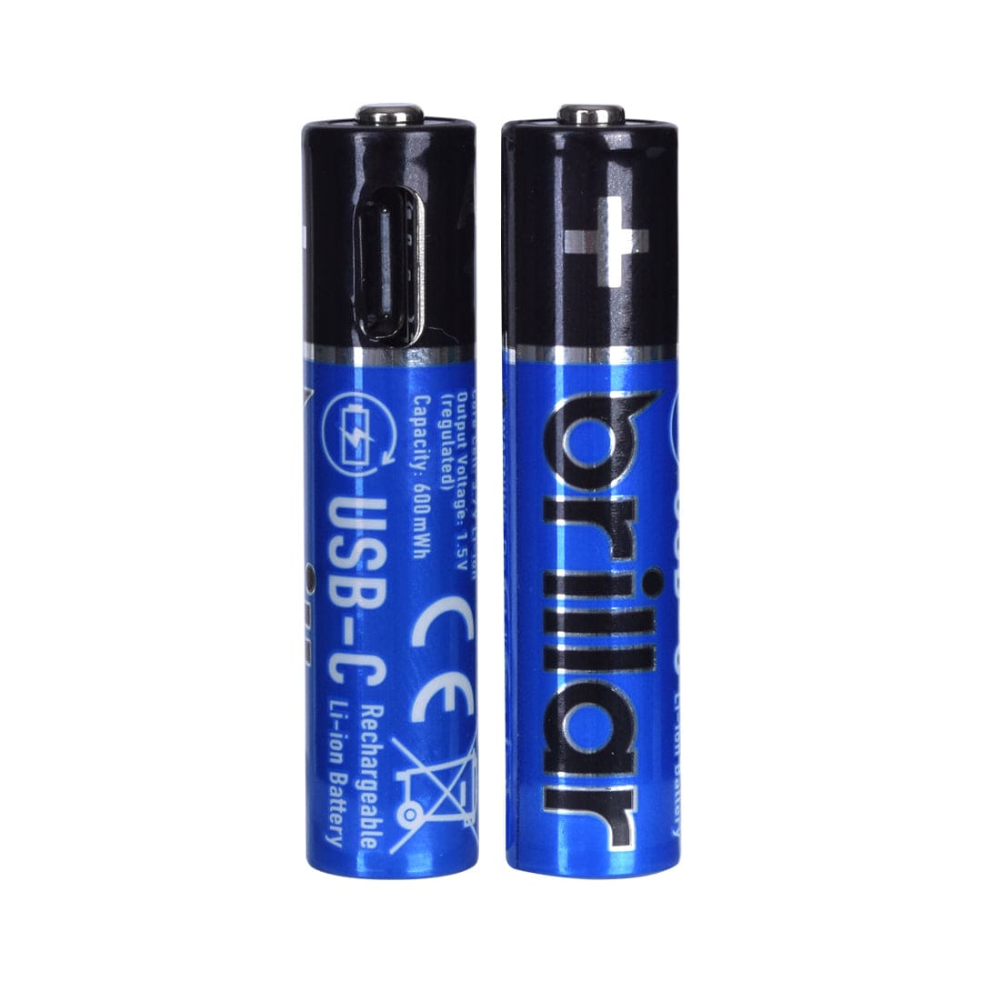 Living Today 2 PCS AAA USB Rechargeable LI-ION Battery