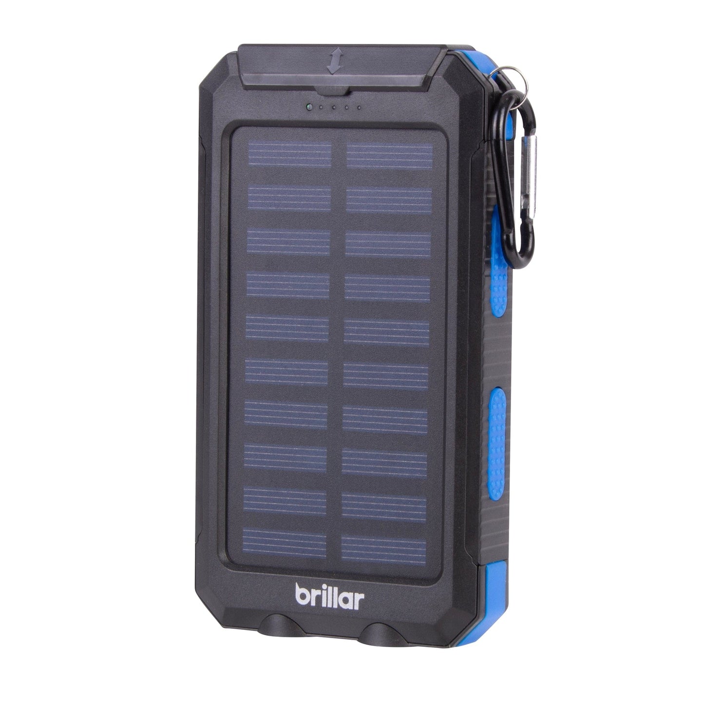 Brillar solar power bank Brillar Ultra Power 3 In 1 4000mAh Solar Powerbank, Torch & Compass