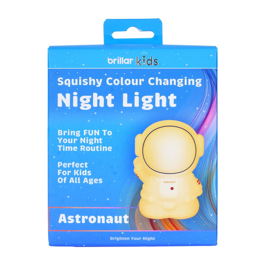 Brillar Squishy Astronaut Night Light