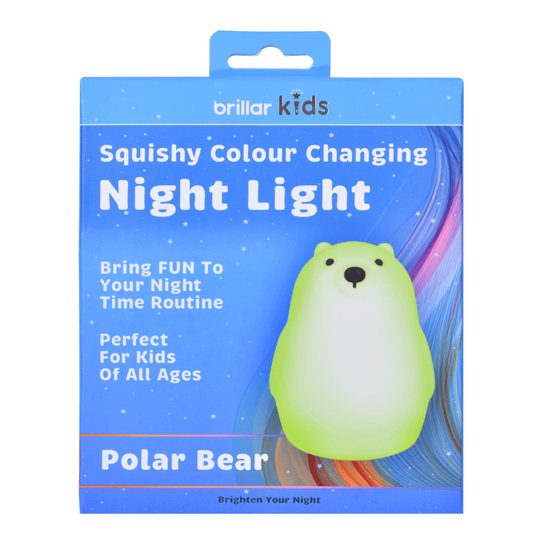 Brillar Squishy Polar Bear Night Light