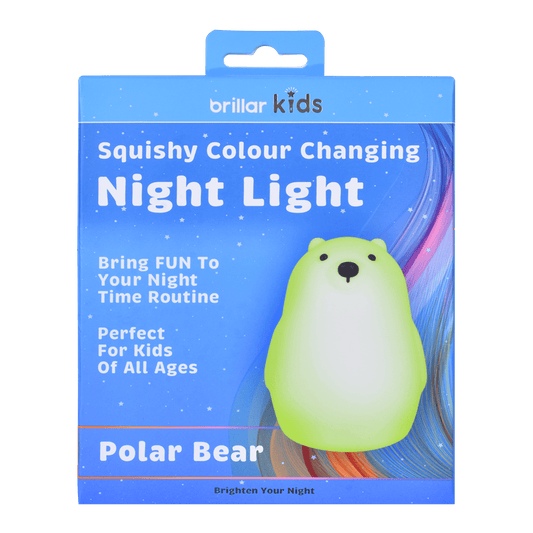 Brillar Squishy Polar Bear Night Light