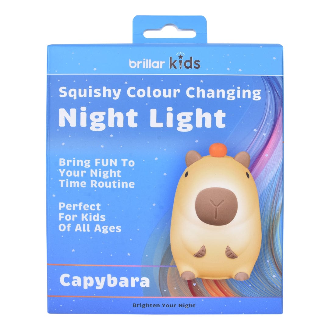 Brillar Squishy Capybara Night Light