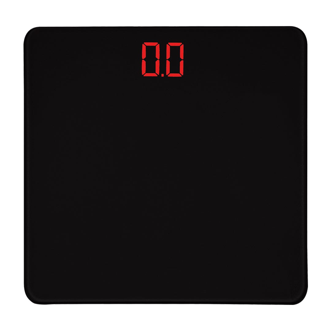 Clevinger weight scale Clevinger Digital Glass Bathroom Scale Max Capacity 180KG