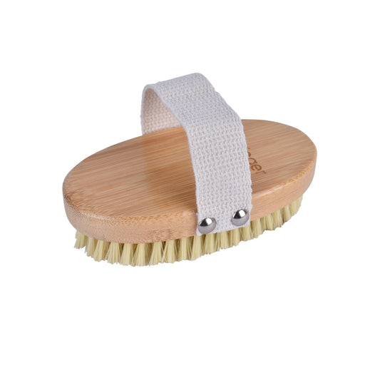 Living Today Bath brush Bamboo Bath Shower Oval Body Brush