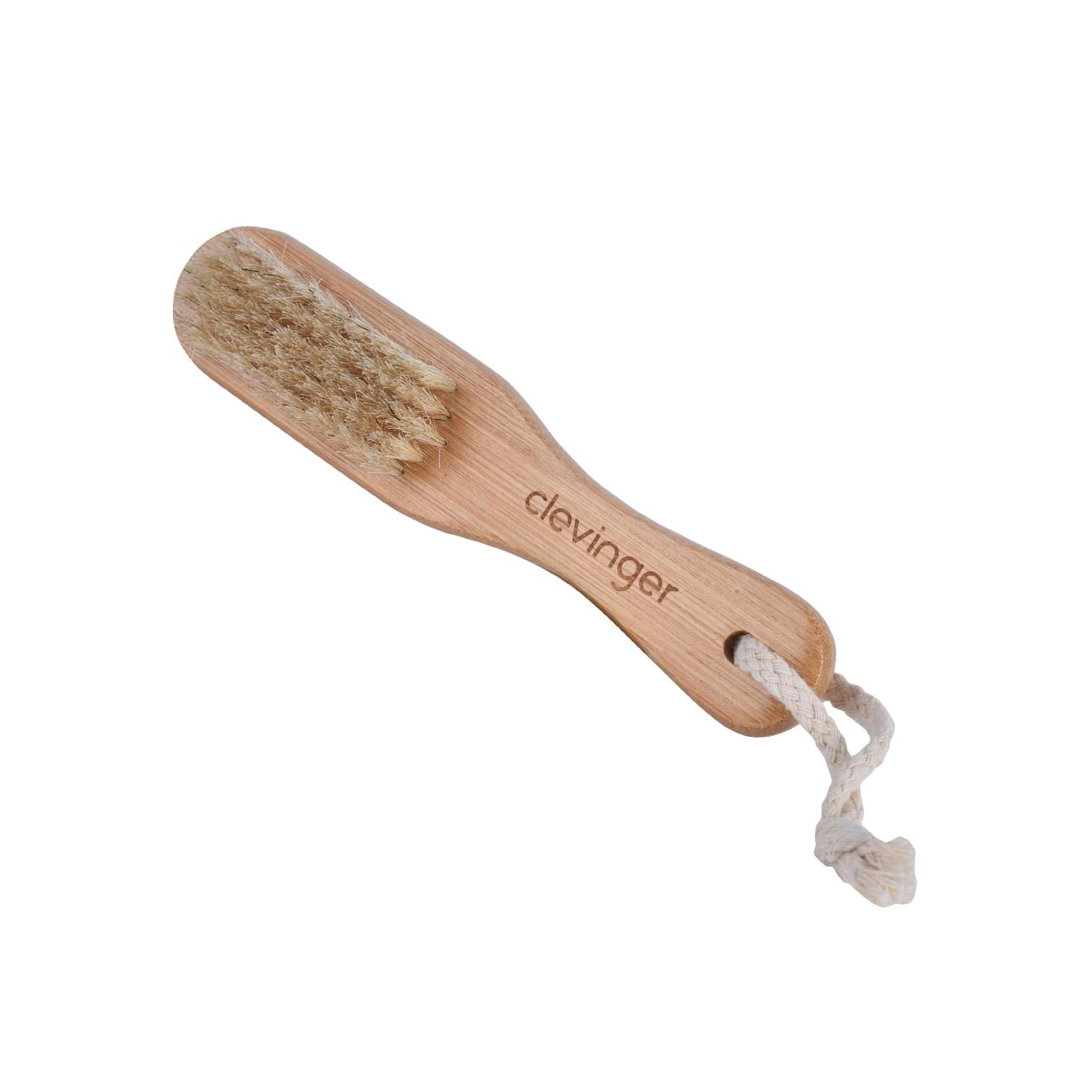 Living Today Bath brush Bamboo Foot Brush with Pumice Stone