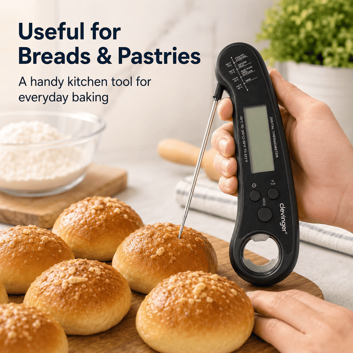 Living Today Digital Food Thermometer