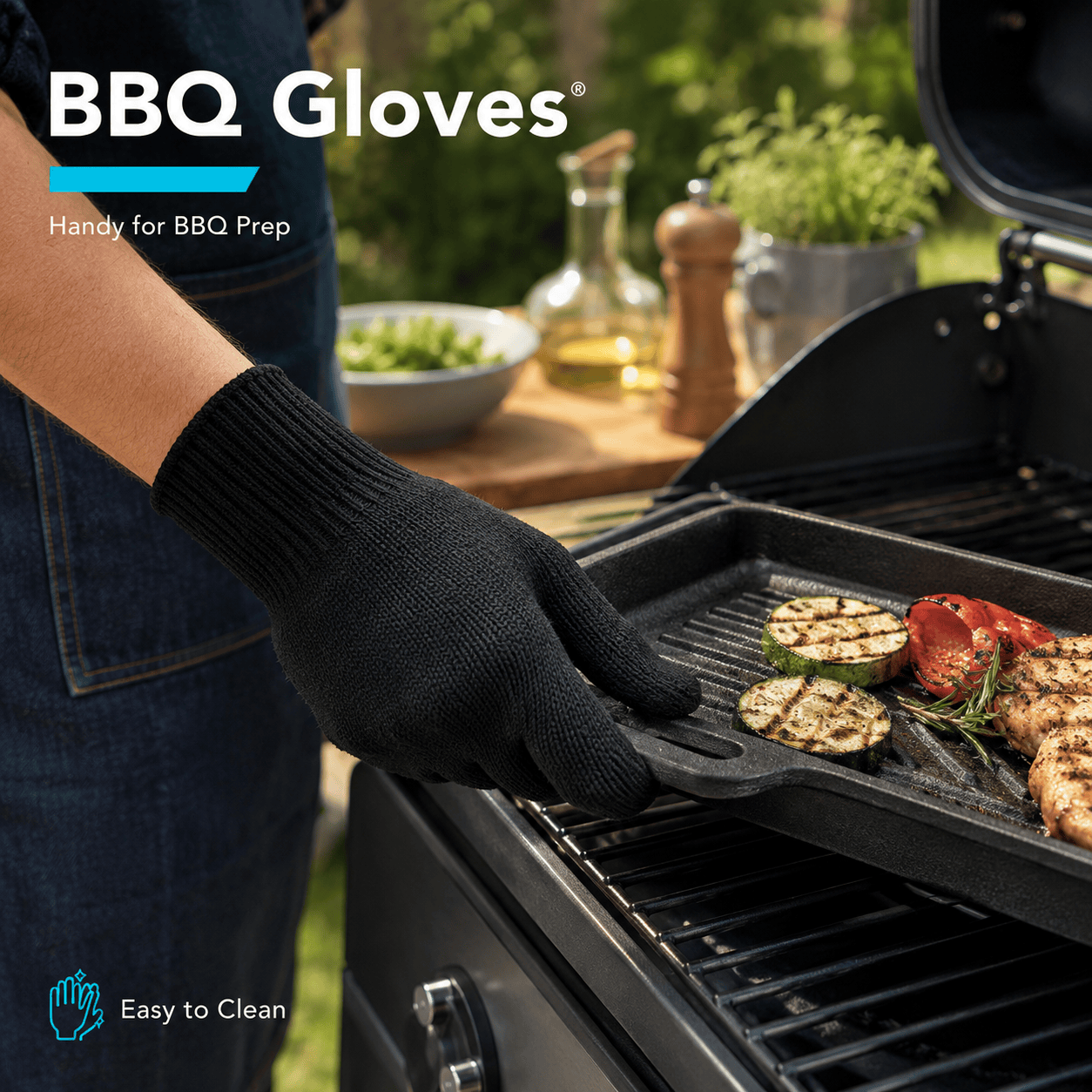 Living Today Protective BBQ Gloves