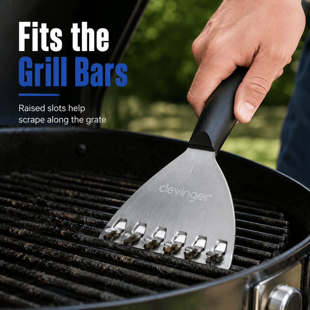 Living Today BBQ Cleaning Grill Scraper