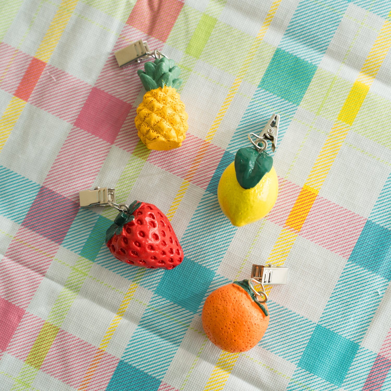 COOK EASY Tablecloth weights Set of 4 Tablecloth Weights - Fruit Designs