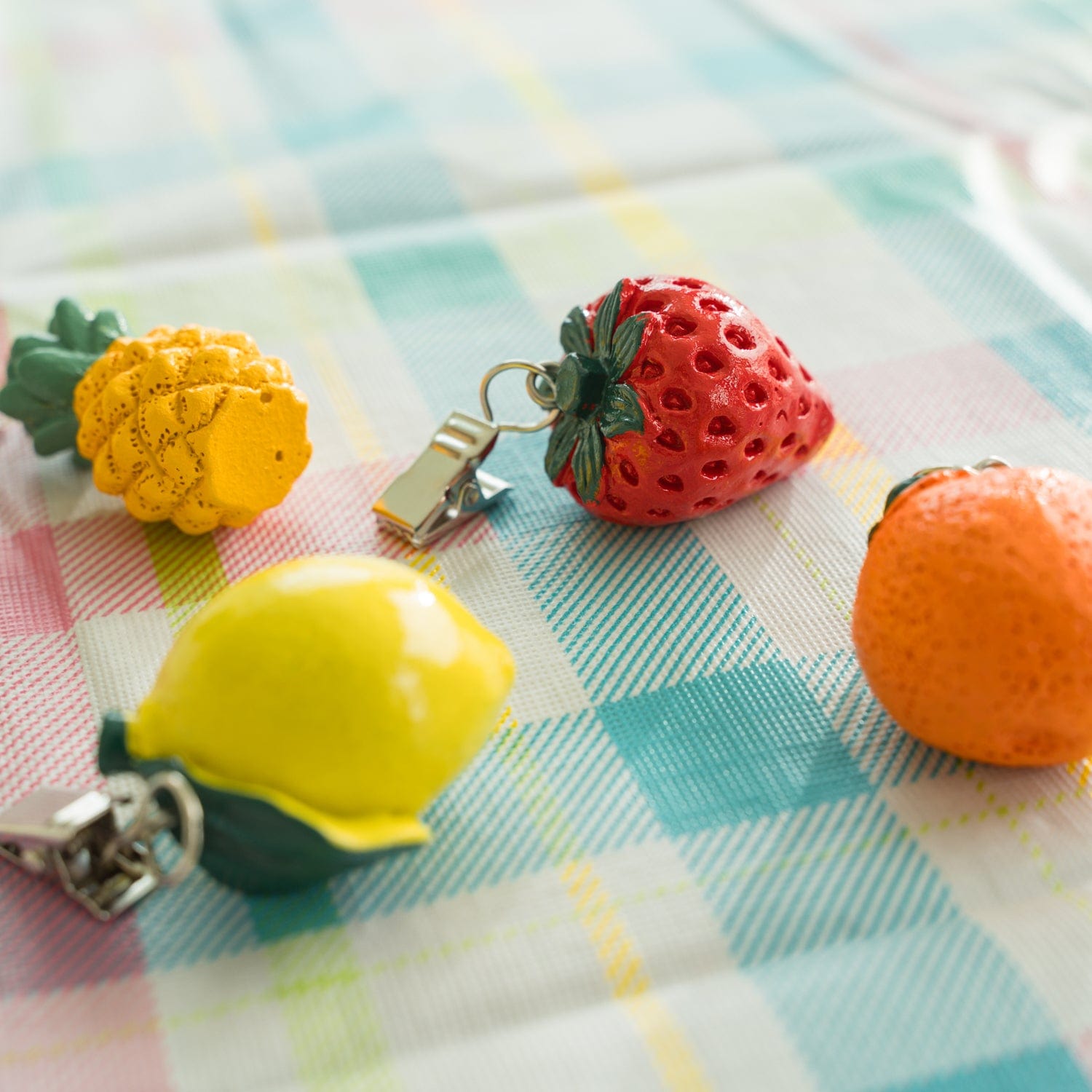 COOK EASY Tablecloth weights Set of 4 Tablecloth Weights - Fruit Designs