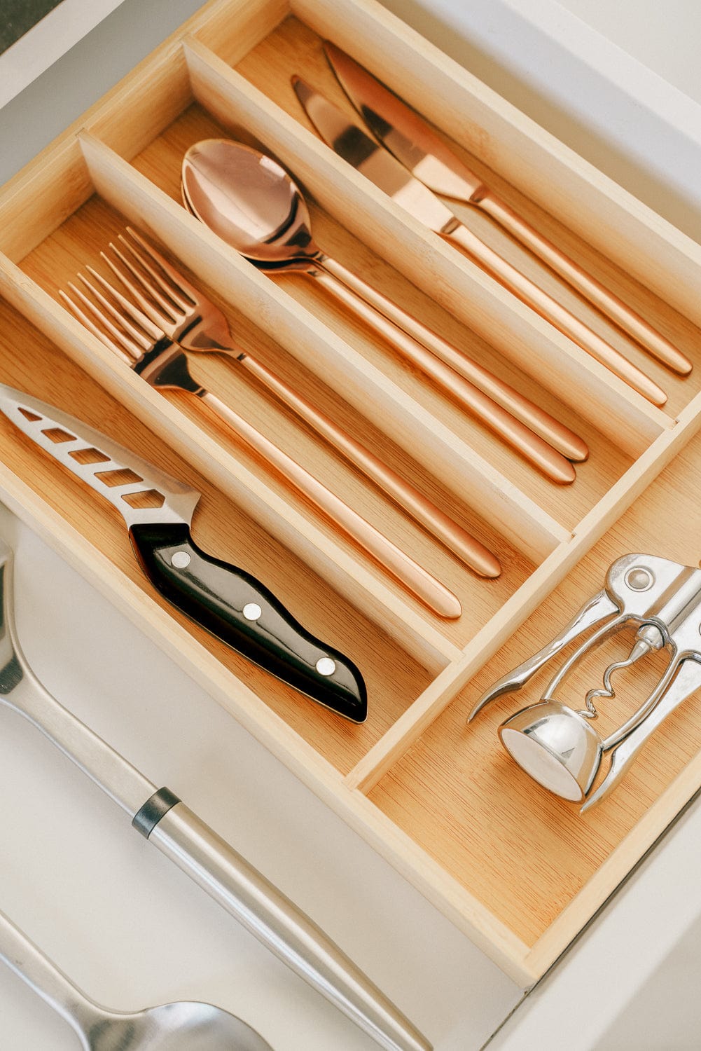 Living Today Bamboo Bamboo Cutlery Tray