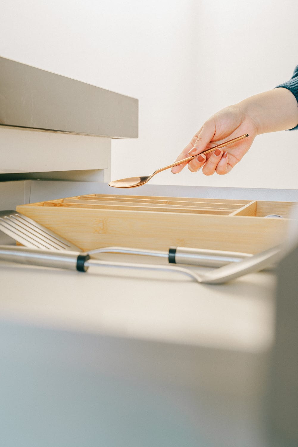 Living Today Bamboo Bamboo Cutlery Tray