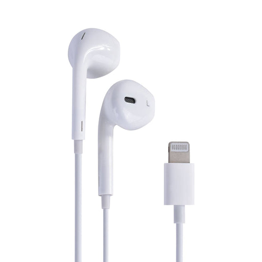 plugd bluetooth ear buds 1.2M Lightning Bluetooth Ear Buds with Microphone for iPhone and iPad