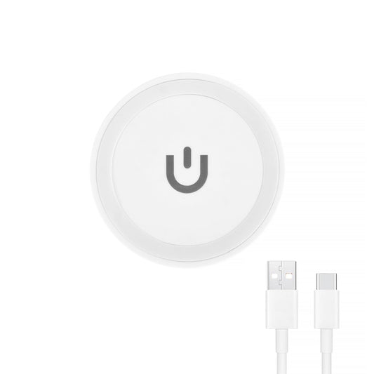 plugd Car USB charger PLUGD 15W USB-C Qi Wireless Charging Pad for iPhone & Android Phones