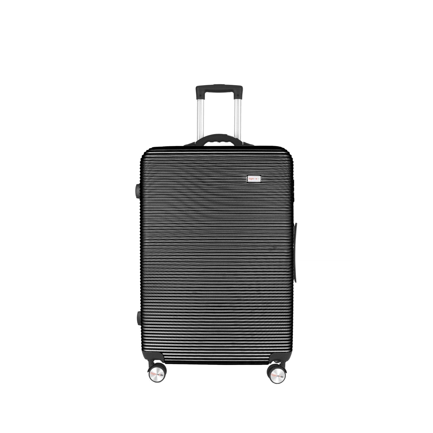 Flightmode 28" Digital Weighing Scale and USB Charging Port Lightweight Luggage Suitcase Black